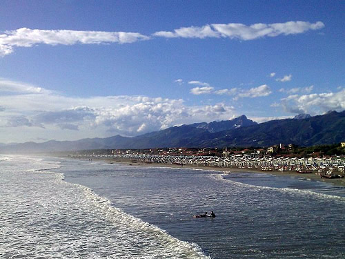 Mare spiagge capodanno a Versilia